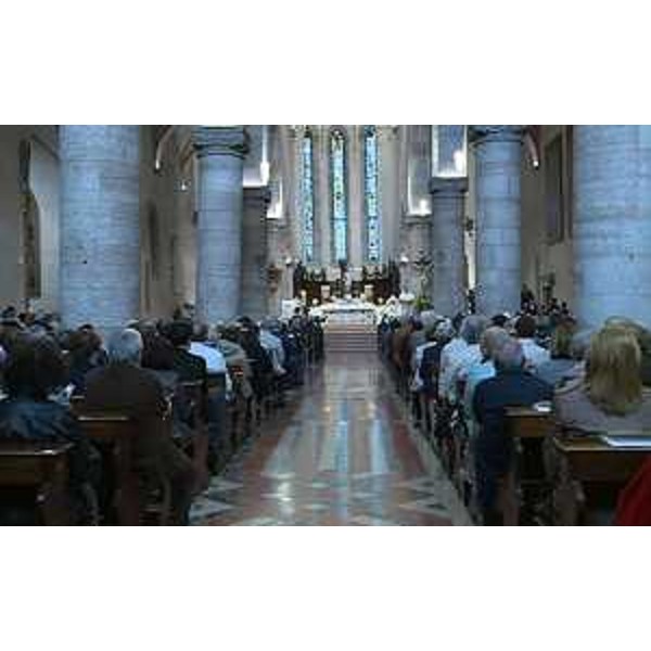 Santa Messa per il 40° anniversario del terremoto in Friuli, celebrata da monsignor Andrea Bruno Mazzocato in Duomo - Gemona del Friuli 05/05/2016