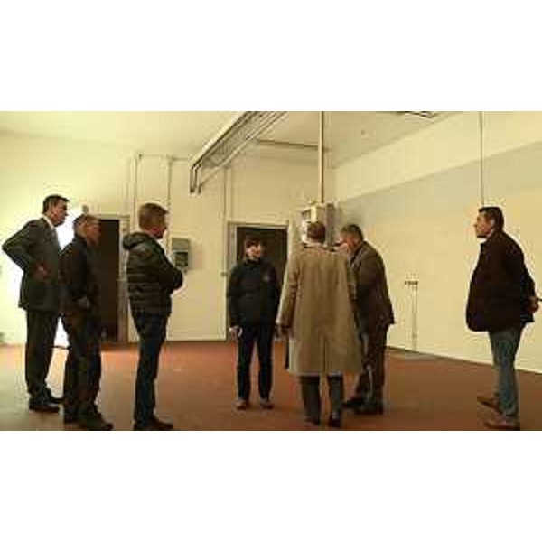 Debora Serracchiani (Presidente Regione Friuli Venezia Giulia) durante il sopralluogo all'ex Autoporto - Coccau (Tarvisio) 05/05/2016