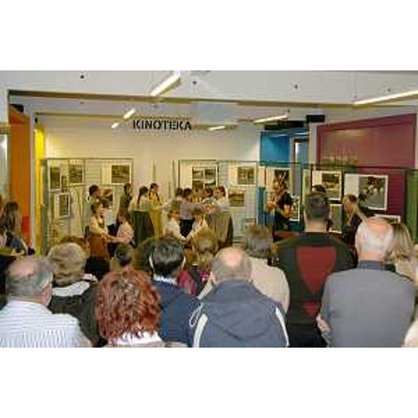 Inaugurazione della mostra dedicata alle fotografie di Francesco Caldart (Comandante Forestale Trieste 1933-1939) scattate negli anni Trenta e ora custodite al Centro Didattico Naturalistico (CDN) di Basovizza - Postumia (SLO) 05/05/2016 (Foto Sergio Derossi CDN Basovizza)