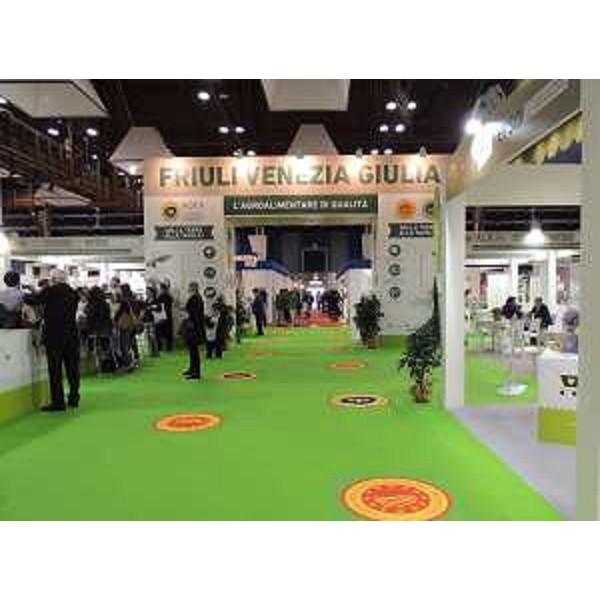 Stand del Friuli Venezia Giulia a "Cibus è Italia", XVIII Salone internazionale dell'Alimentazione - Parma 12/05/2016
