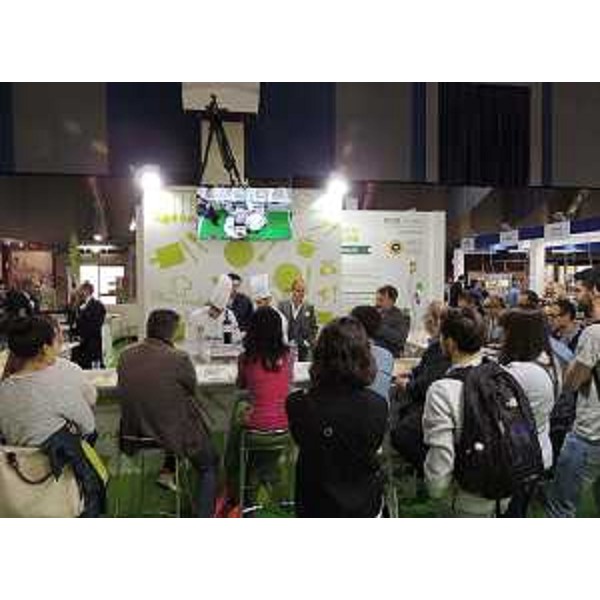 Stand del Friuli Venezia Giulia a "Cibus è Italia", XVIII Salone internazionale dell'Alimentazione - Parma 12/05/2016
