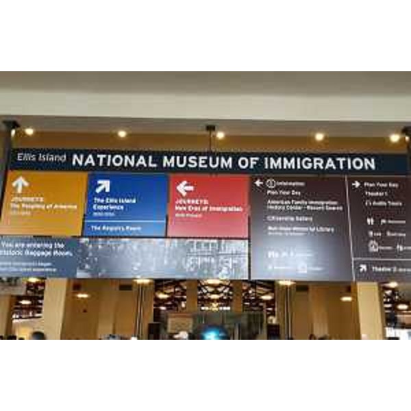 L'Immigration Museum a Ellis Island - New York 15/05/2016