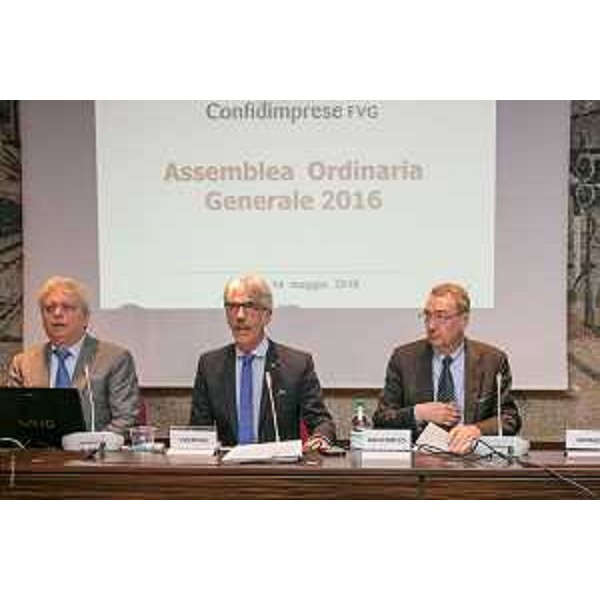 Assemblea generale di Confidimprese FVG - Udine 14/05/2016