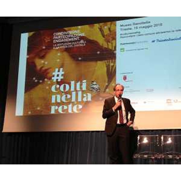 Giornata di approfondimento dal titolo "#ColtiNellaRete. Condivisione, partecipazione, engagement: le istituzioni culturali alla sfida del digitale", nell'Auditorium del Museo Revoltella - Trieste 16/05/2016