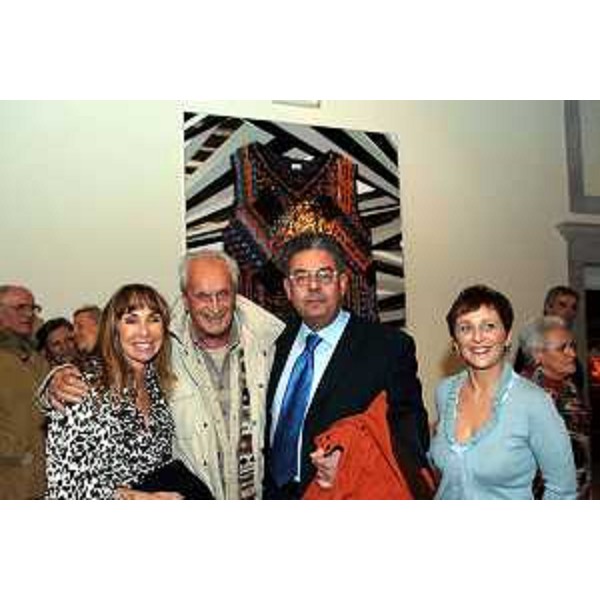 Roberto Antonaz (Assessore Regionale alla Cultura) alla mostra Missoni a Gorizia (Gorizia, 11/02/06)