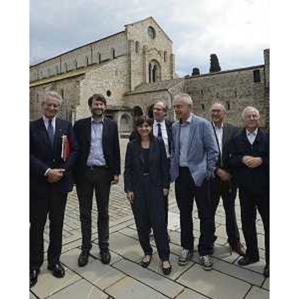 Visita di Dario Franceschini (Ministro Beni e Attività Culturali e Turismo) alla Basilica - Aquileia 23/05/2016