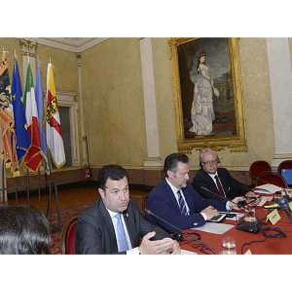 Ottava assemblea del Gruppo Europeo di Cooperazione Territoriale (GECT) Euregio Senza Confini, nella sede della Regione Friuli Venezia Giulia - Trieste 23/05/2016