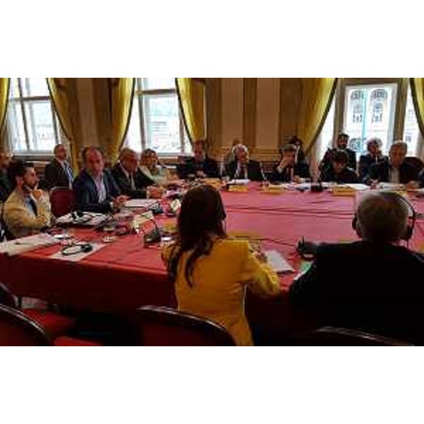 Ottava assemblea del Gruppo Europeo di Cooperazione Territoriale (GECT) Euregio Senza Confini, nella sede della Regione Friuli Venezia Giulia - Trieste 23/05/2016 (Foto Ufficio Stampa Giunta Regione Veneto)
