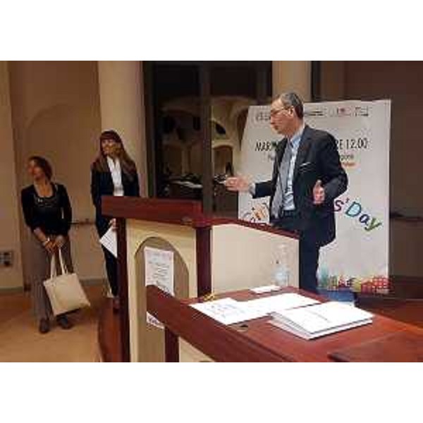 Consegna degli attestati dell'iniziativa "Girls and Boys day", promossa dall'Unione Artigiani in collaborazione con la Regione Friuli Venezia Giulia e la Camera di Commercio, nell'Auditorium della Regione - Pordenone 24/05/2016