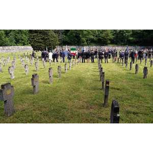 Cerimonia in memoria dei Caduti della Grande Guerra (iniziativa "L'Esercito combatte" organizzata dall'Esercito Italiano) - Cimitero Austroungarico di Prosecco (TS) 24/05/2016
