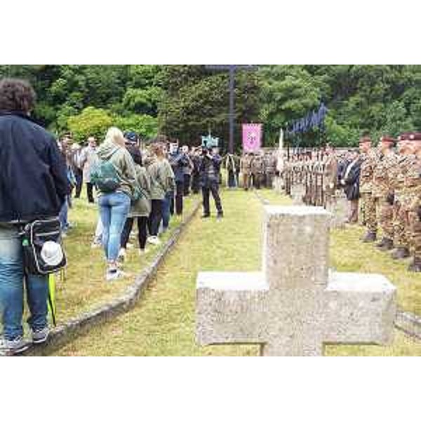 Cerimonia in memoria dei Caduti della Grande Guerra (iniziativa "L'Esercito combatte" organizzata dall'Esercito Italiano) - Cimitero Austroungarico di Prosecco (TS) 24/05/2016