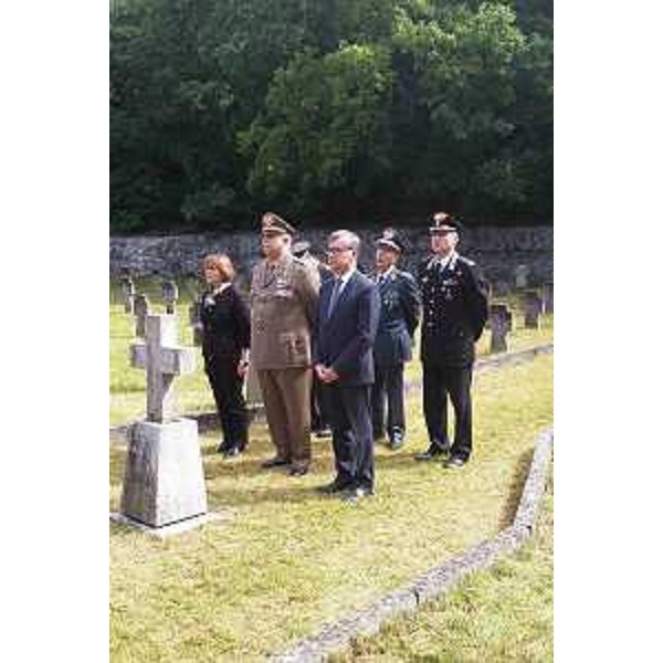 Cerimonia in memoria dei Caduti della Grande Guerra (iniziativa "L'Esercito combatte" organizzata dall'Esercito Italiano) - Cimitero Austroungarico di Prosecco (TS) 24/05/2016