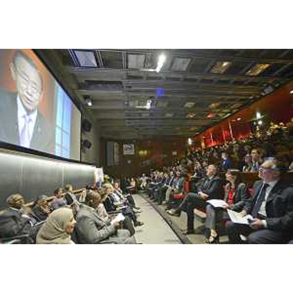 Quinto meeting del Comitato scientifico consultivo del Segretario generale delle Nazioni Unite (UNSAB) nella sede del Centro Internazionale di Fisica Teorica (ICTP) di Miramare - Trieste 25/05/2016