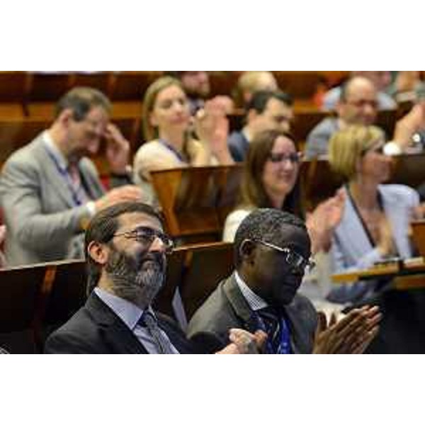 Fernando Quevedo (Direttore Centro Internazionale di Fisica Teorica / ICTP) al quinto meeting del Comitato scientifico consultivo del Segretario generale delle Nazioni Unite (UNSAB) nella sede del Centro Internazionale di Fisica Teorica (ICTP) di Miramare - Trieste 25/05/2016