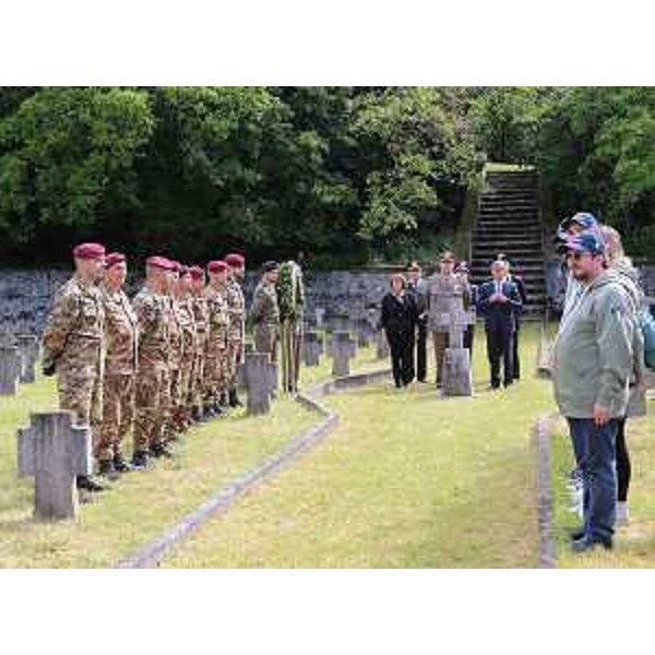Cerimonia in memoria dei Caduti della Grande Guerra (iniziativa "L'Esercito combatte" organizzata dall'Esercito Italiano) - Cimitero Austroungarico di Prosecco (TS) 24/05/2016 (Foto CME Friuli Venezia Giulia)