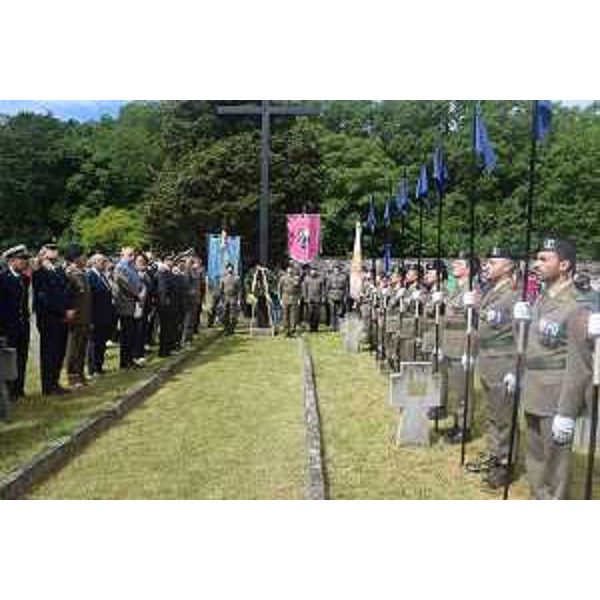 Cerimonia in memoria dei Caduti della Grande Guerra (iniziativa "L'Esercito combatte" organizzata dall'Esercito Italiano) - Cimitero Austroungarico di Prosecco (TS) 24/05/2016 (Foto CME Friuli Venezia Giulia)