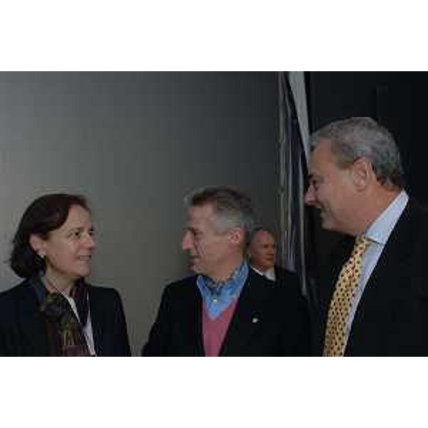 Riccardo Illy (Presidente Regione Friuli Venezia Giulia), Antonione e De Palacio (Udine, 10/02/06)