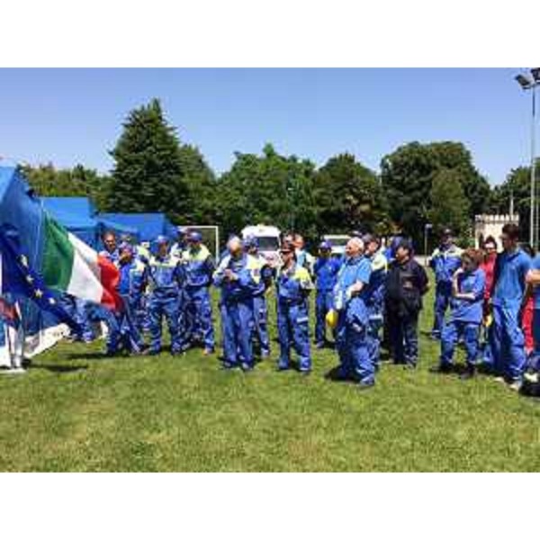 Esercitazione di Protezione civile organizzata dal Distretto Destra Torre - Campolongo Tapogliano 28/05/2016