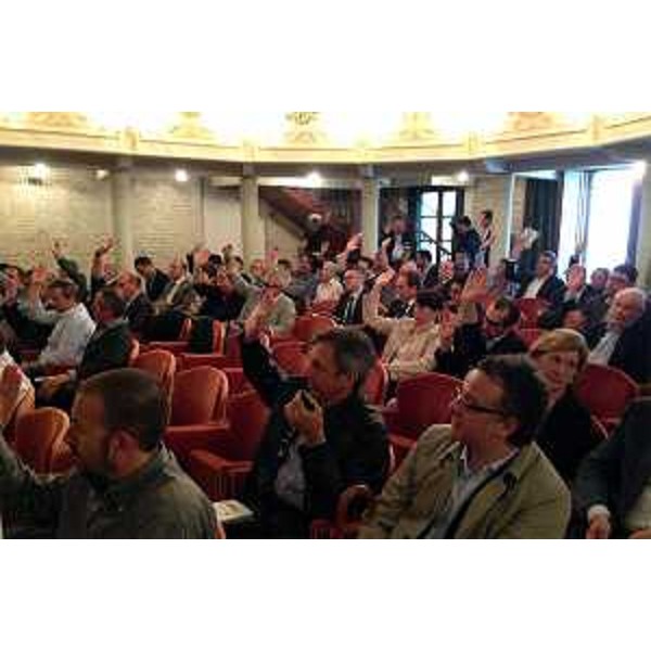 Assemblea ordinaria e straordinaria del Confidi Pordenone, al Teatro Arrigoni - San Vito al Tagliamento 30/05/2016