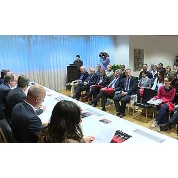 Conferenza stampa di presentazione della XXV edizione di Mittelfest "Terra! ... e all'orizzonte i fuochi" - Udine 31/05/2016
