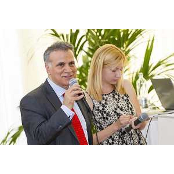 Giorgio Marrapodi (Ambasciatore d'Italia a Vienna) alla presentazione del numero 24, maggio 2016, della rivista "Tiere Furlane / Terra Friulana", al MuseumsQuartier (MQ) - Vienna 31/05/2016 (Foto Martin Steiger)