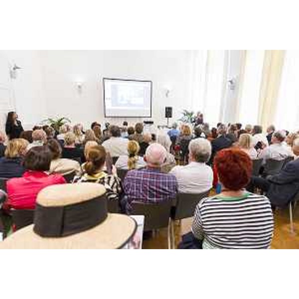 Presentazione del numero 24, maggio 2016, della rivista "Tiere Furlane / Terra Friulana", al MuseumsQuartier (MQ) - Vienna 31/05/2016 (Foto Martin Steiger)