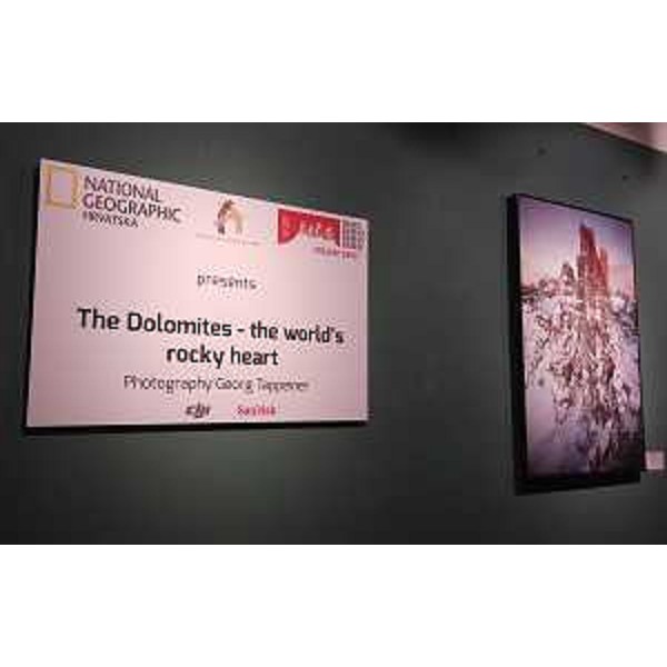 Inaugurazione della mostra "Dolomiti - Il cuore di pietra del mondo" - Zagabria 01/06/2016