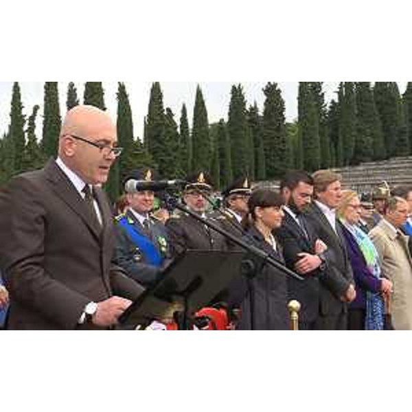 Gioacchino Alfano (Sottosegretario Difesa) alle celebrazioni della Festa della Repubblica Italiana - Sacrario di Redipuglia 02/06/2016