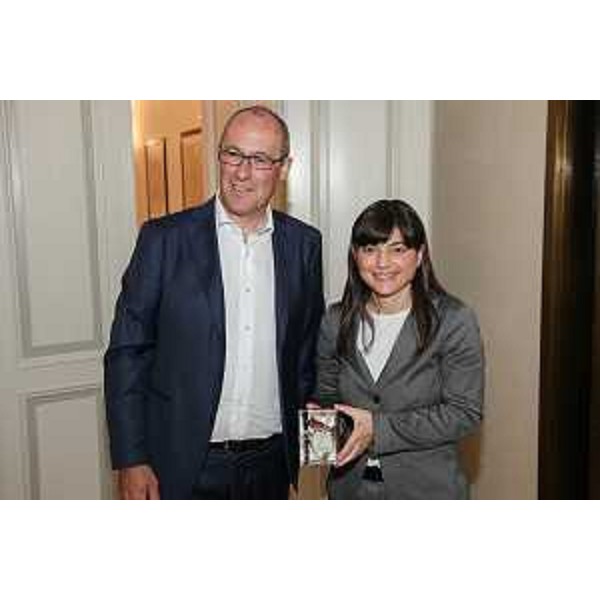 Incontro tra Ugo Rossi (Presidente Provincia autonoma Trento) e Debora Serracchiani (Presidente Regione autonoma Friuli Venezia Giulia) prima degli interventi al Festival Economia Trento / I luoghi della crescita - Trento 03/06/2016 (Foto Daniele Paternoster)