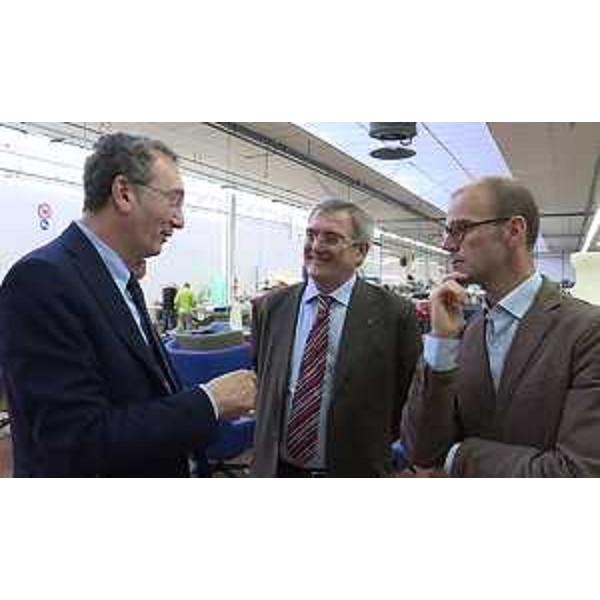 Sergio Bolzonello (Vicepresidente Regione FVG e assessore Attività produttive) visita la Moroso S.p.A. - Tavagnacco 07/06/2016