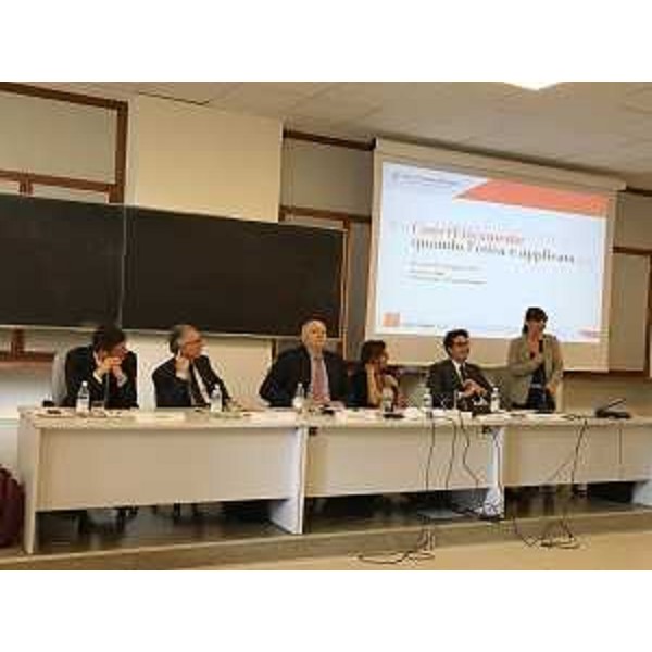 Debora Serracchiani (Presidente Regione Friuli Venezia Giulia) interviene al convegno "ConcrEticamente. Quando l'etica è applicata", a Palazzo Garzolini-Di Toppo Wassermann - Udine 08/06/2016