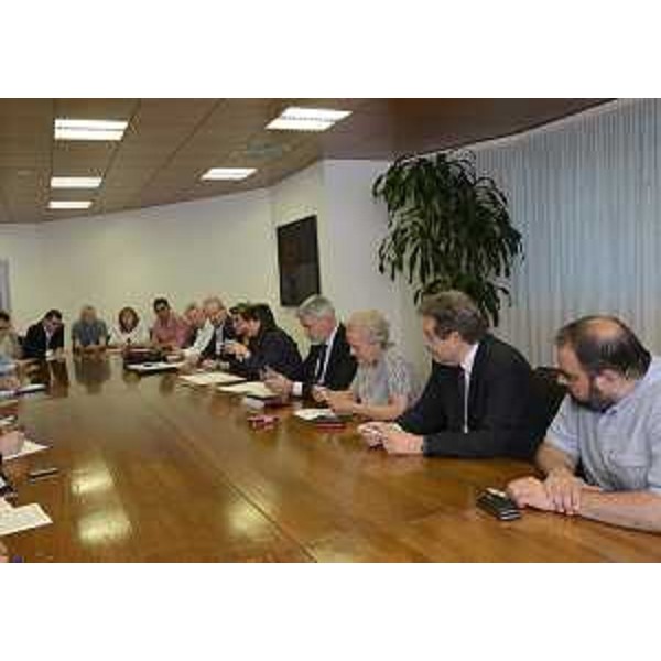 Le Parti alla sottoscrizione dell'Accordo per il Riordino del Sistema Regione-Autonomie locali nel Friuli Venezia Giulia - Udine 09/06/2016