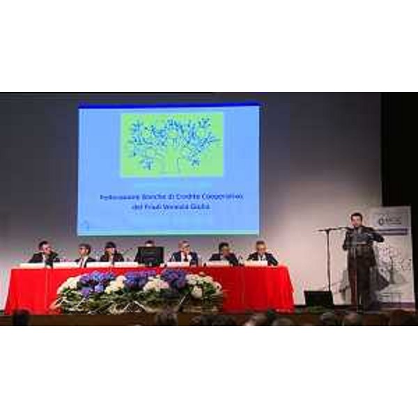 Assemblea dei soci delle Banche di Credito Cooperativo (BCC) del Friuli Venezia Giulia - Tolmezzo (UD) 11/06/2016