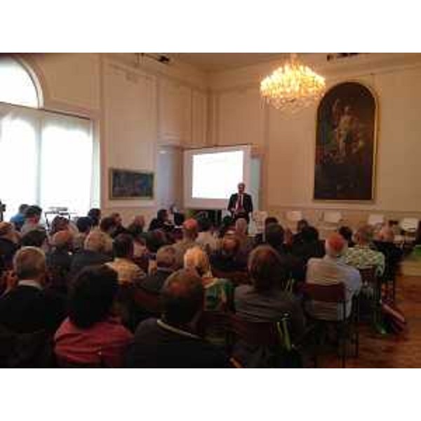 Gianni Torrenti (Assessore regionale Cultura) al Convegno promosso dalla Provincia di Gorizia sul futuro del Progetto Carso 2014+ - Gorizia 14/06/2016