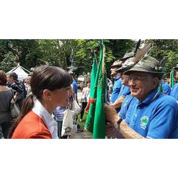 Inaugurazione della mostra allestita in occasione dell'Adunata nazionale della Brigata alpina Julia - Gorizia 17/06/2016