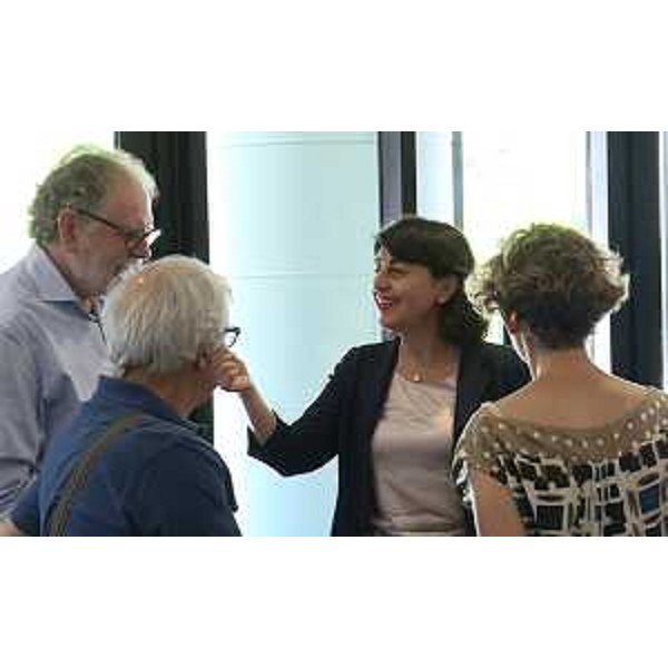 Mariagrazia Santoro (Assessore regionale Infrastrutture e Territorio) al Teatro Comunale per l'iniziativa "Il Treno di Pasolini" - Casarsa della Delizia 26/06/2016