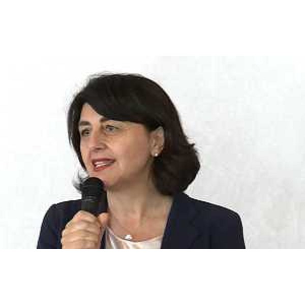 Mariagrazia Santoro (Assessore regionale Infrastrutture e Territorio) al Teatro Comunale per l'iniziativa "Il Treno di Pasolini" - Casarsa della Delizia 26/06/2016