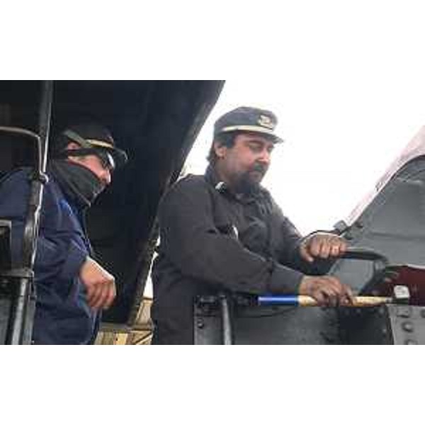 Locomotiva del Centoporte utilizzato per l'iniziativa "Il Treno di Pasolini" - Casarsa della Delizia 26/06/2016