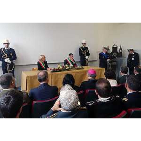 Intervento di Arrigo Buranel (Comandante Polizia locale Pordenone e Roveredo) alla cerimonia per i 145 anni del Corpo di Polizia locale - Pordenone 27/06/2016