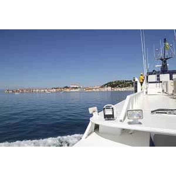 L'aliscafo "Fiammetta M" in navigazione - 29/06/2016 (Foto Ervin Skalamera)