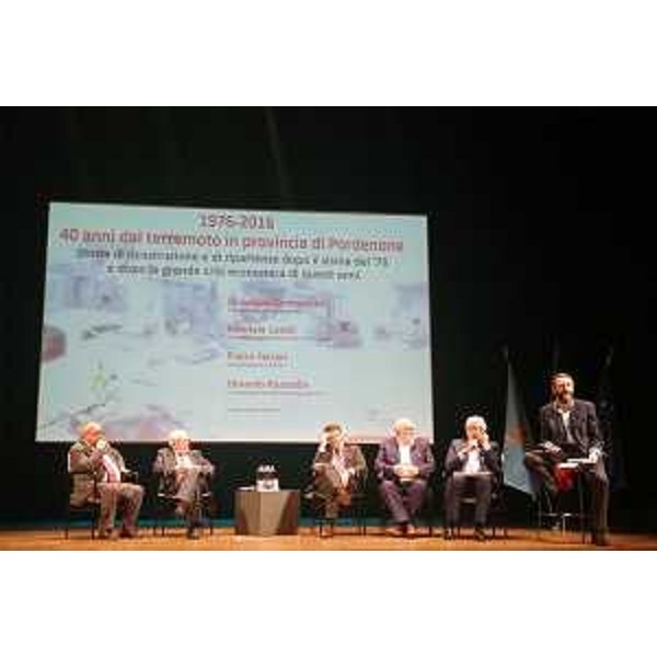 Assemblea generale di Unindustria dedicata anche alla celebrazione dei 40 anni dal terremoto del Friuli - Pordenone 30/06/2016