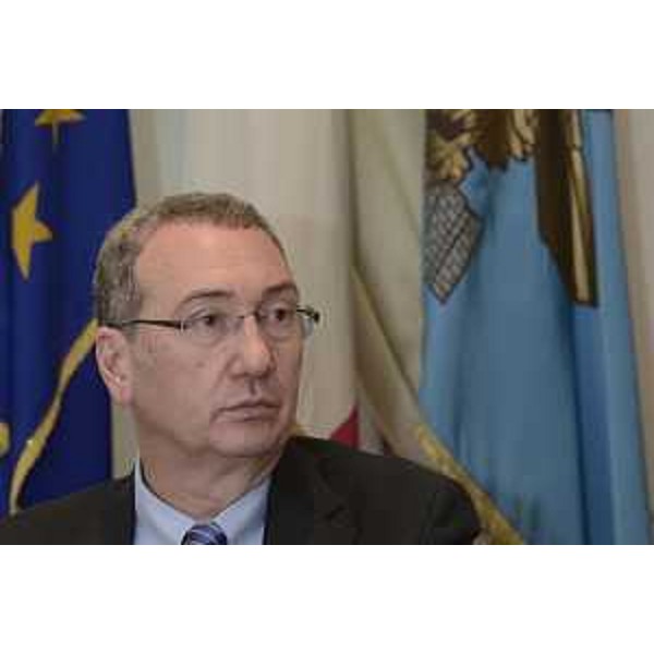 Sergio Bolzonello (Vicepresidente Regione FVG e assessore Attività produttive, Turismo e Cooperazione) alla conferenza stampa di presentazione del Catalogo degli incentivi (legge regionale 3/2015, articolo 10) - Trieste 01/07/2016