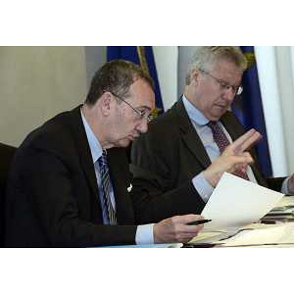 Sergio Bolzonello (Vicepresidente Regione FVG e assessore Attività produttive, Turismo e Cooperazione) presiede la riunione della Giunta regionale - Trieste 01/07/2016