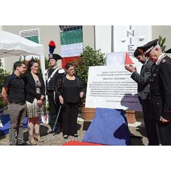 Dario Francescini (Ministro Beni e Attività culturali e Turismo) e Tullio Del Sette (Comandante generale Carabinieri) all'inaugurazione della nuova sede dei reparti NAS, NOE e Tutela Patrimonio Culturale dei Carabinieri, in viale XXIII Marzo, intitolata a Germano Craighero - Udine 06/07/2016