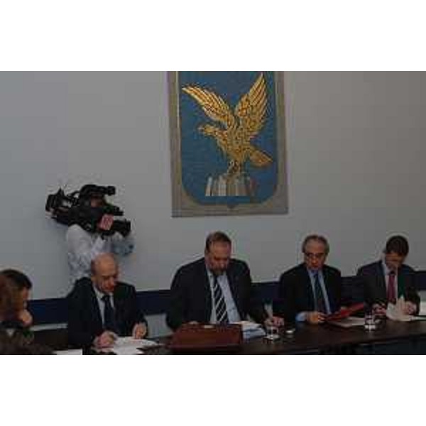 Conferenza stampa Giunta (Trieste, 03/02/06)