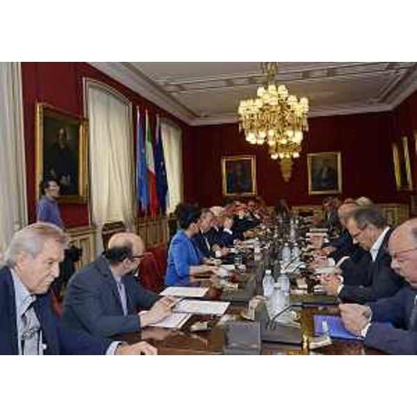 La Regione Friuli Venezia Giulia incontra la delegazione delle Camere di Commercio di Serbia e Kosovo, nella sede della CCIAA - Trieste 08/07/2016