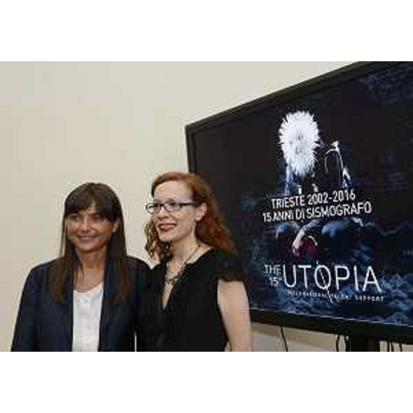 Debora Serracchiani (Presidente Regione Friuli Venezia Giulia) e Barbara Franchin (Fondatrice e direttrice ITS) alla presentazione della XV edizione di ITS – International Talent Support, nella sede della Regione - Trieste 08/07/2016
