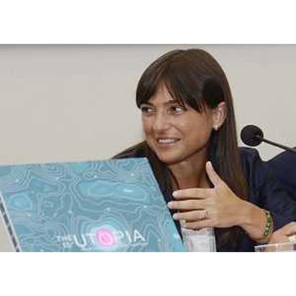 Debora Serracchiani (Presidente Regione Friuli Venezia Giulia) alla presentazione della XV edizione di ITS – International Talent Support, nella sede della Regione - Trieste 08/07/2016