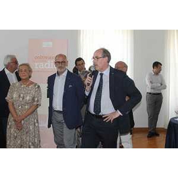 Gianni Torrenti (Assessore regionale Solidarietà) alla cerimonia d'inaugurazione della nuova sede dell'Associazione Goffredo de Banfield in via del Lavatoio 4 - Trieste 07/07/2016 (Foto Prandi Comunicazione & Marketing - Prandicom)