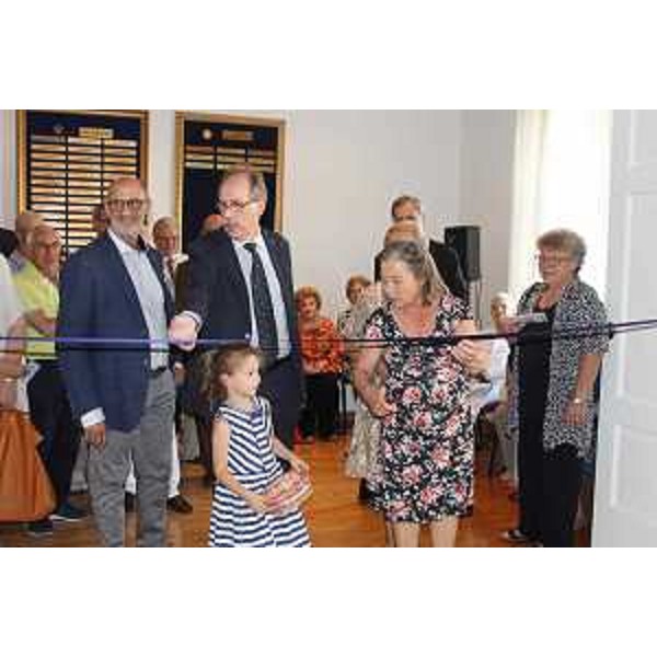 Gianni Torrenti (Assessore regionale Solidarietà) alla cerimonia d'inaugurazione della nuova sede dell'Associazione Goffredo de Banfield in via del Lavatoio 4 - Trieste 07/07/2016 (Foto Prandi Comunicazione & Marketing - Prandicom)